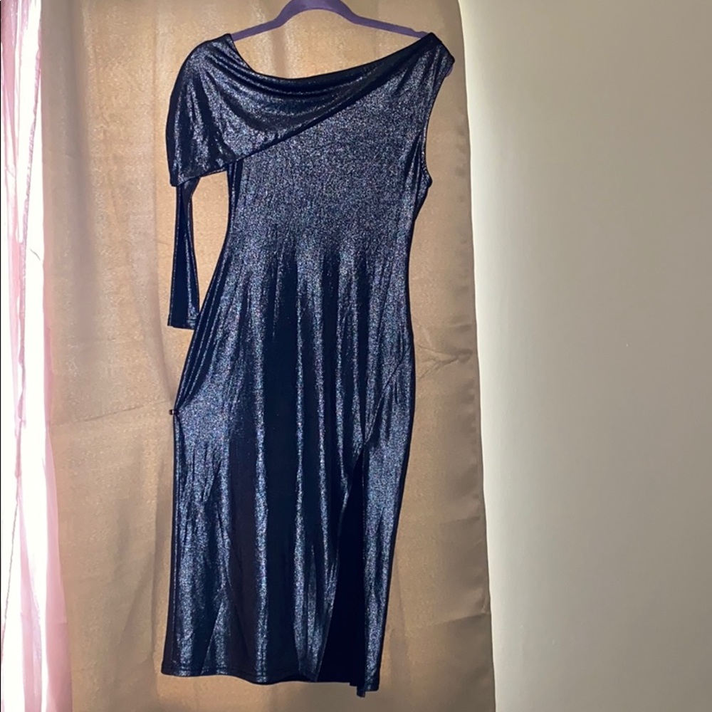NBD size Small black and sliver dress.
